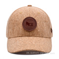 Gorra de béisbol de corcho ecológico